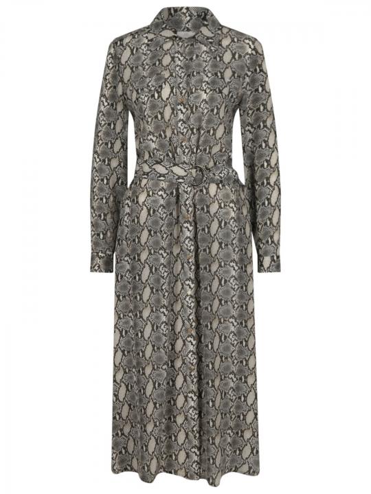 Riani - Hemdblusenkleid mit Snakeprint