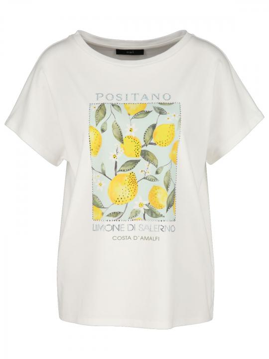 Oui - T-Shirt mit Frontprint