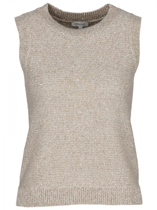 Rena Marx - Stricktop mit Mini-Pailletten