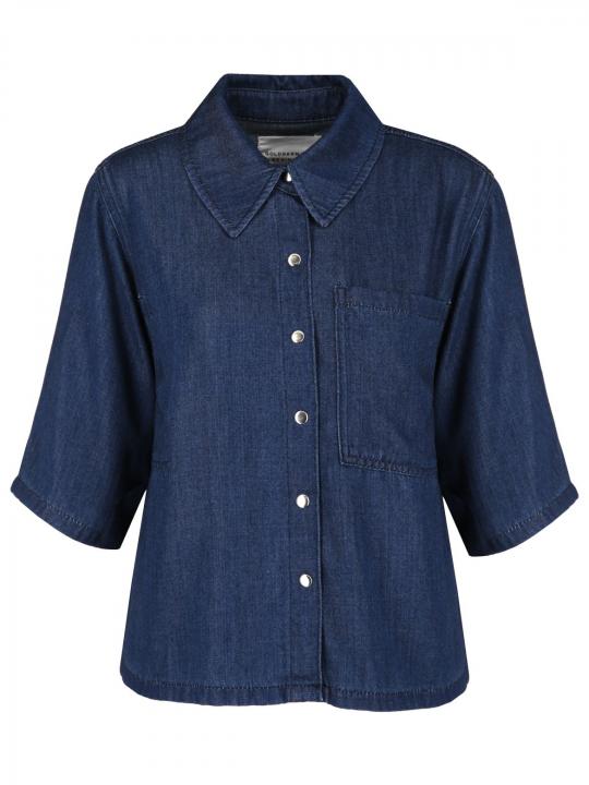Goldgarn - Jeanshemd mit Brusttasche