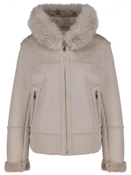 Funk - Webpelzjacke in Shearling-Optik