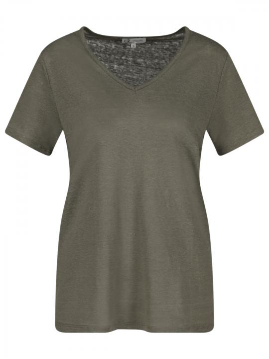 Hearts&More - T-Shirt aus Leinen-Jersey