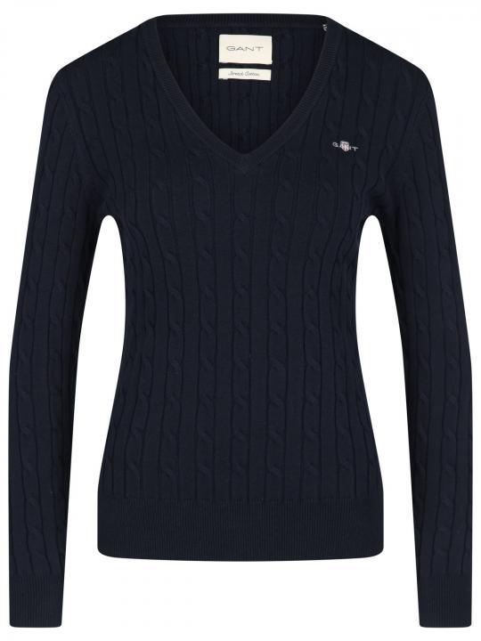Gant - Pullover mit Zopfmuster