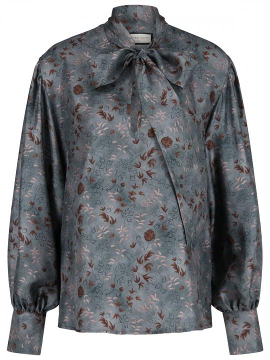 Sem Per Lei - Seidenbluse mit Schluppe