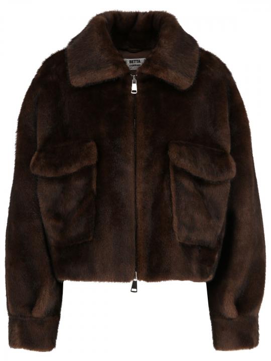 Betta Corradi - Webpelzjacke Oversized