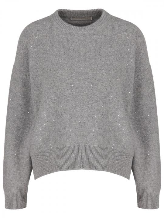 The Mercer - Pullover mit Kaschmir und Glanzgarn