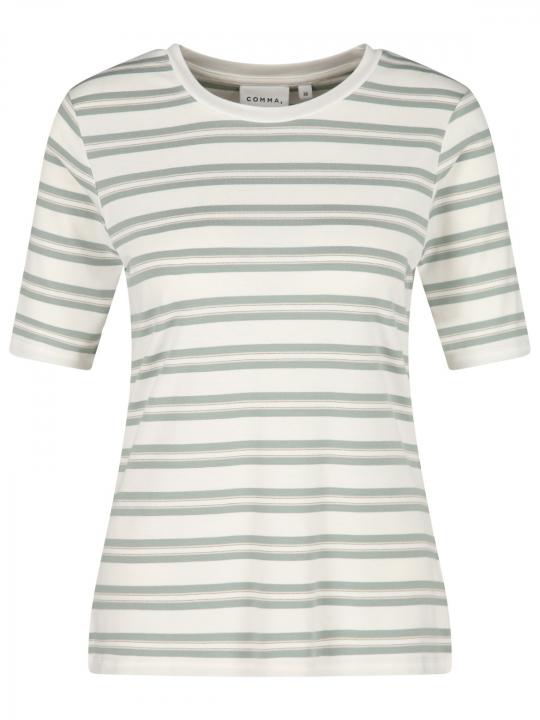 Comma - T-Shirt mit Ringelmuster