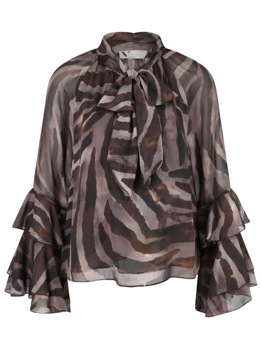 V by Vera Mont  - Schluppenbluse mit Print