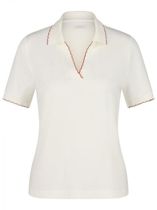 Marc Cain - Poloshirt mit Kontrastkante