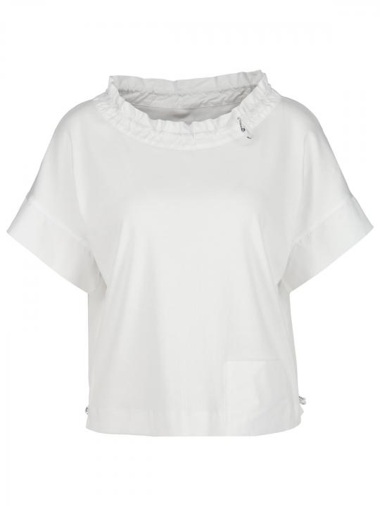 Marc Cain - T-Shirt mit Materialmix