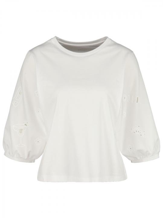 Marc Cain Sport - Shirt mit Materialmix