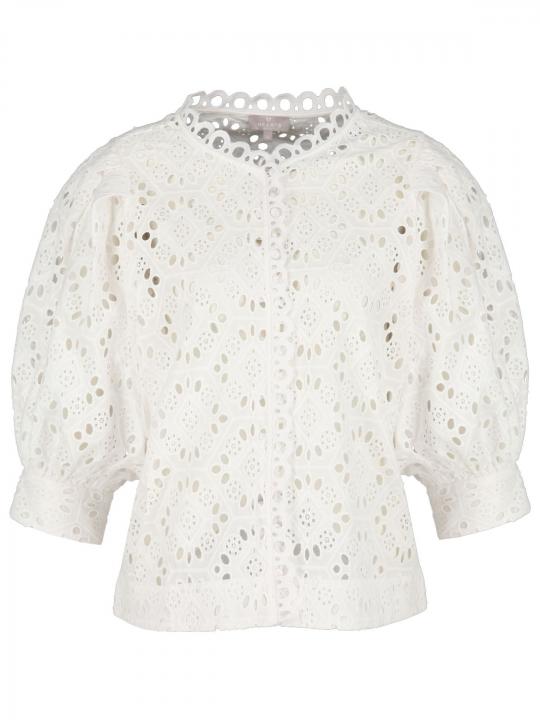 Hearts&More - Bluse aus Lochspitze