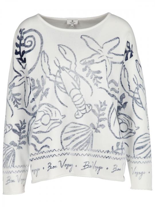 Chelsea Rose - Pullover mit Inside-out-Print