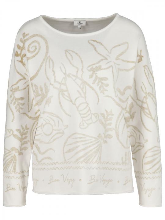 Chelsea Rose - Pullover mit Inside-out-Print