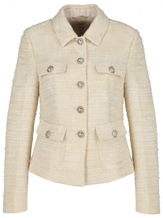 Rena Marx - Tweedblazer mit Schmuckknöpfen