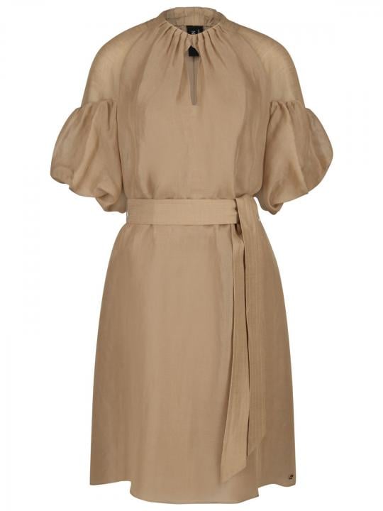 Marc Cain - Kleid aus Seide und Leinen