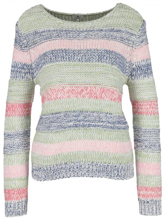 Chelsea Rose - Pullover mit Multicolor-Streifen