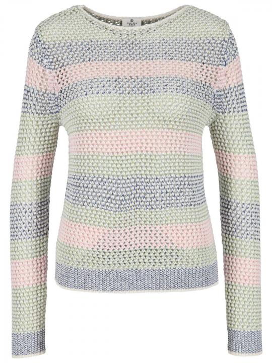 Chelsea Rose - Pullover mit Multicolor-Streifen