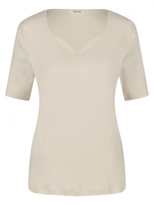 Efixelle - Shirt mit Herzausschnitt