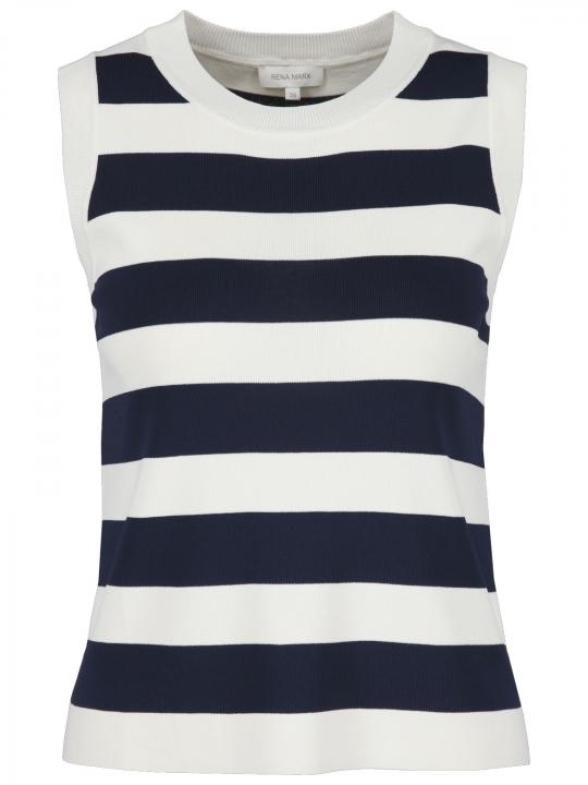 Rena Marx - Stricktop mit Streifen