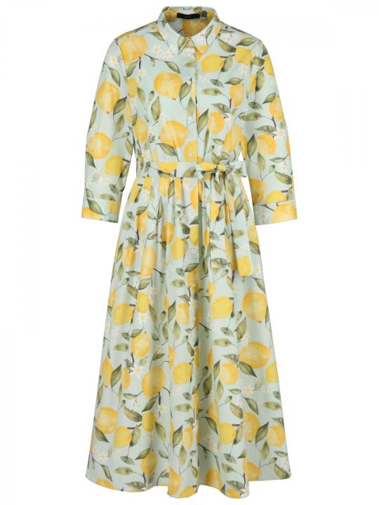 Oui - Hemdblusenkleid mit Print