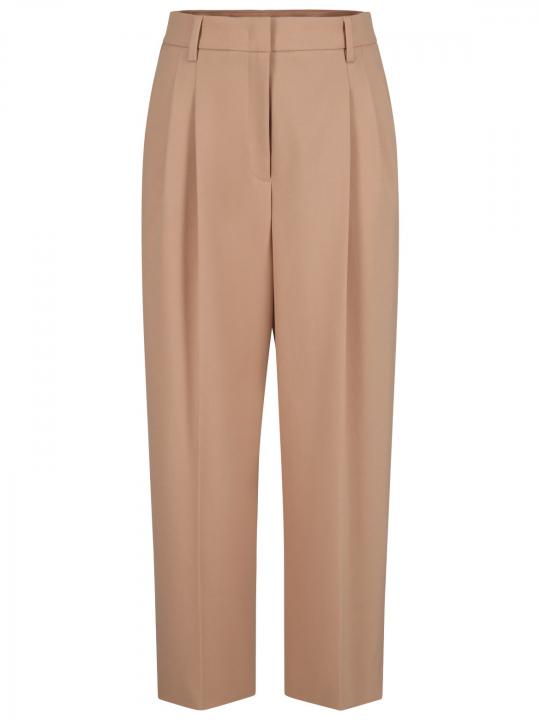 Luisa Cerano - Bundfaltenhose mit Cropped Leg