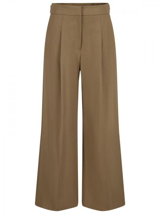 Luisa Cerano - Wide Leg Hose aus Baumwoll-Mix