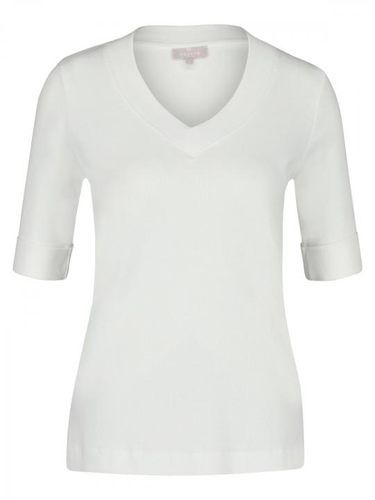 Hearts&More - Basicshirt aus Feinripp