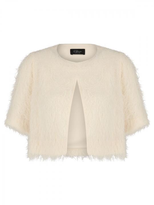 S.Oliver Black L. - Bolero mit Fransen