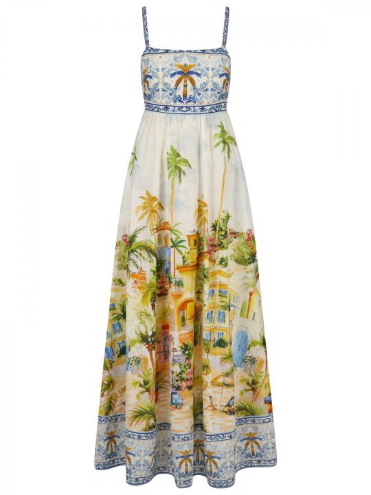 Princess - Maxikleid mit Print