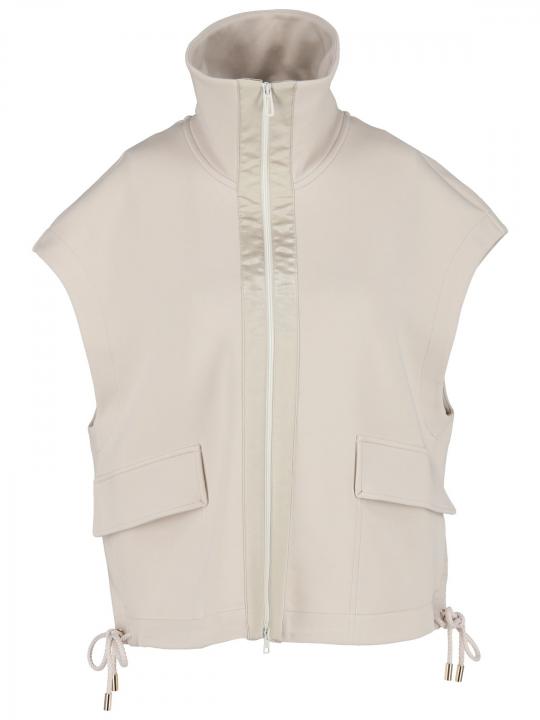 Marc Cain Sport - Sweatweste mit Troyerkragen