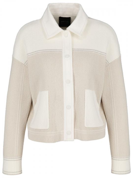 Marc Cain Sport - Strickjacke mit Denim-Details