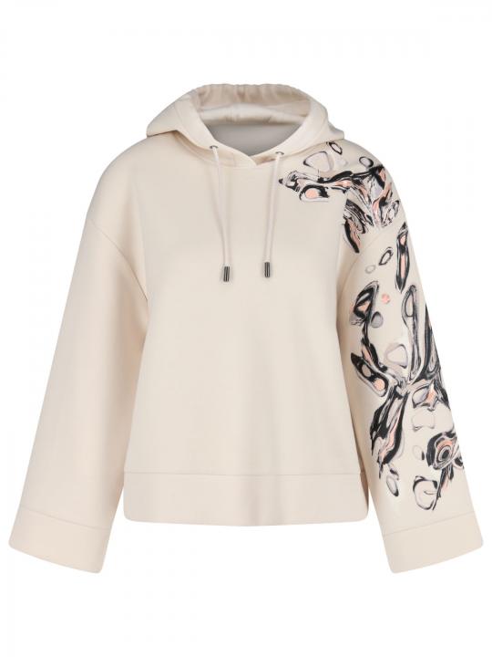 Marc Cain Sport - Hoodie mit Print und Pailletten
