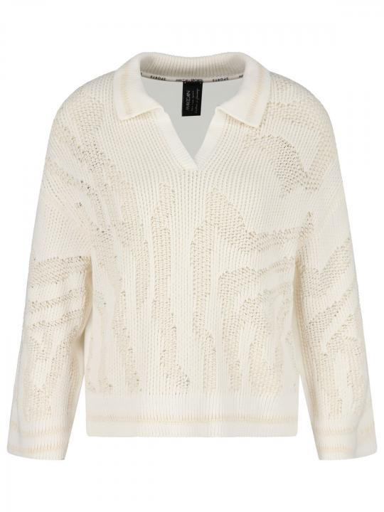 Marc Cain Sport - Pullover mit Materialmix