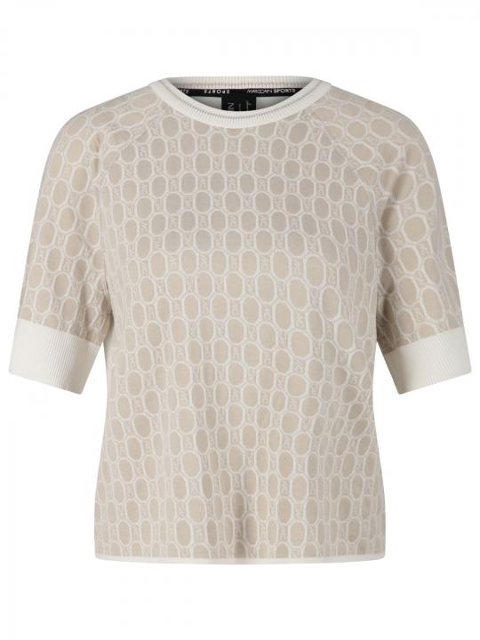 Marc Cain Sport - Strickshirt in Jacquard-Optik