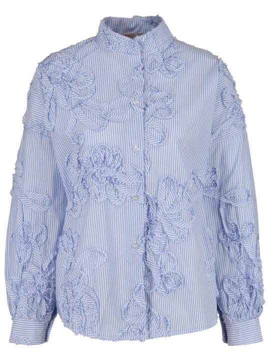 Elli - Bluse mit Besatz