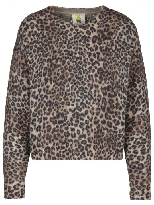 Princess - Pullover mit Leo-Print