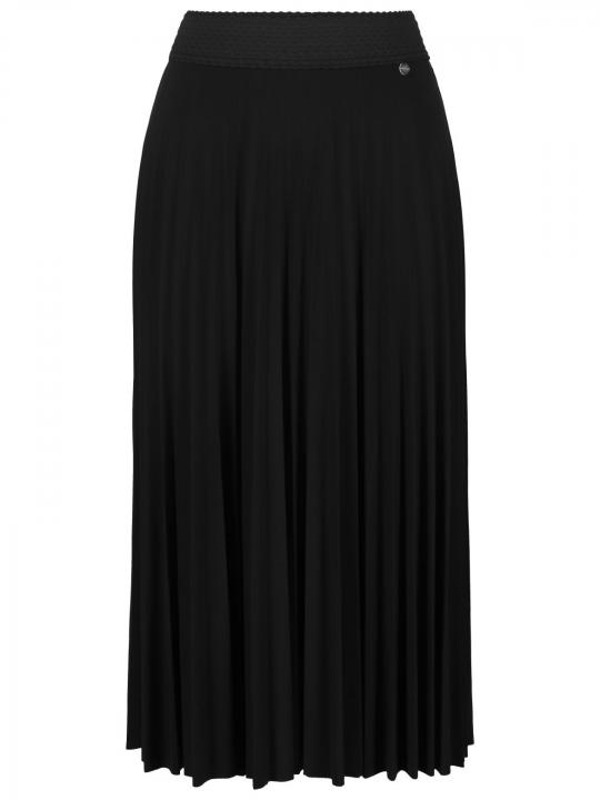 Rich & Royal - Plisseerock in Midilänge