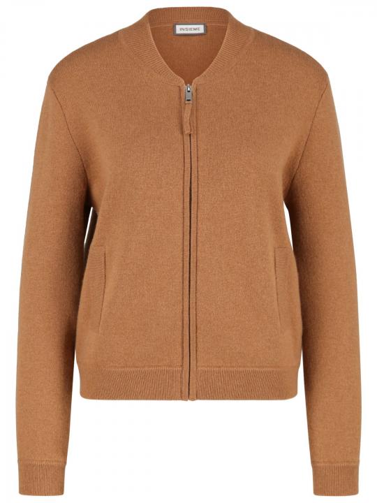 Insieme - Strickblouson mit Kaschmir