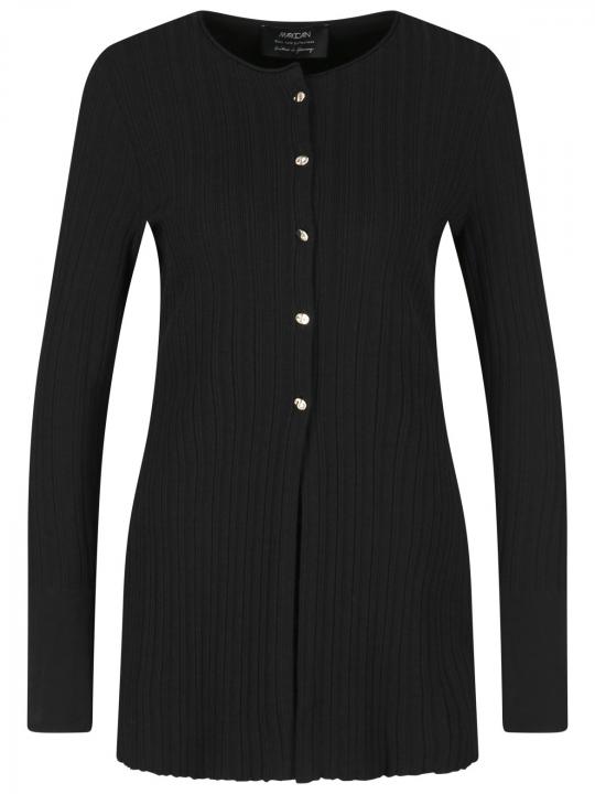 Marc Cain - Strickjacke mit Schmuckknöpfen