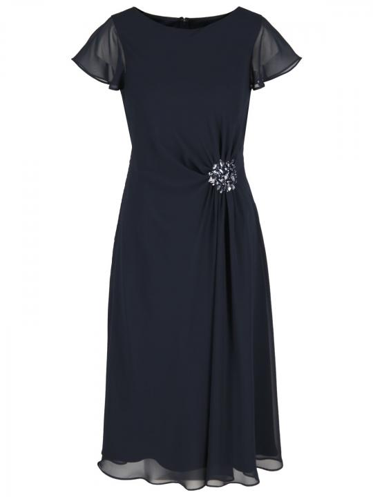 S.Milton - Cocktailkleid mit Strassapplikation