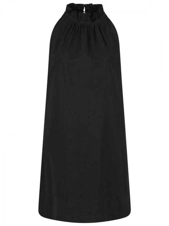 European Culture - Minikleid mit Stehkragen