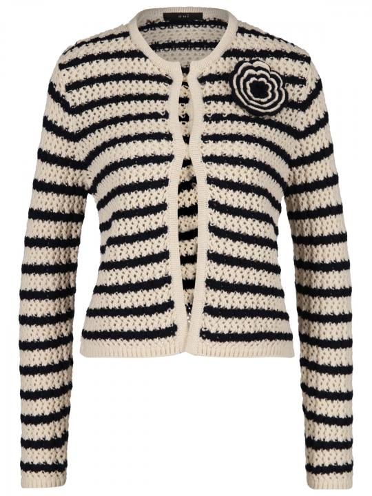 oui - Strickjacke aus Grobstrick