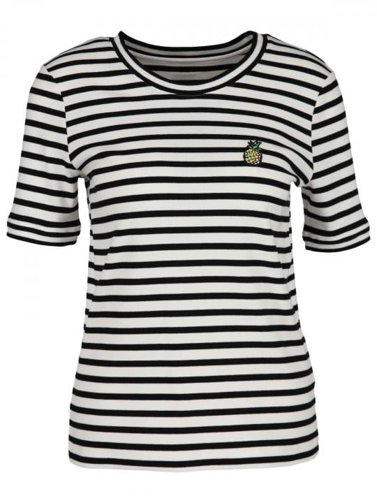 Marc Cain Sport - Ringelshirt aus Feinripp