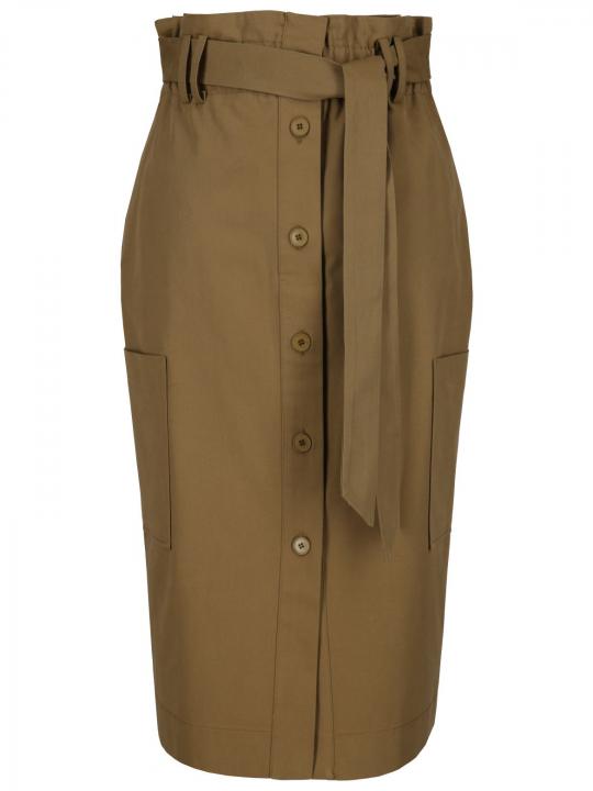 Kaos - Midirock mit Knopfleiste