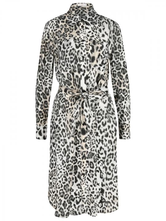 Riani - Hemdblusenkleid mit Leoprint