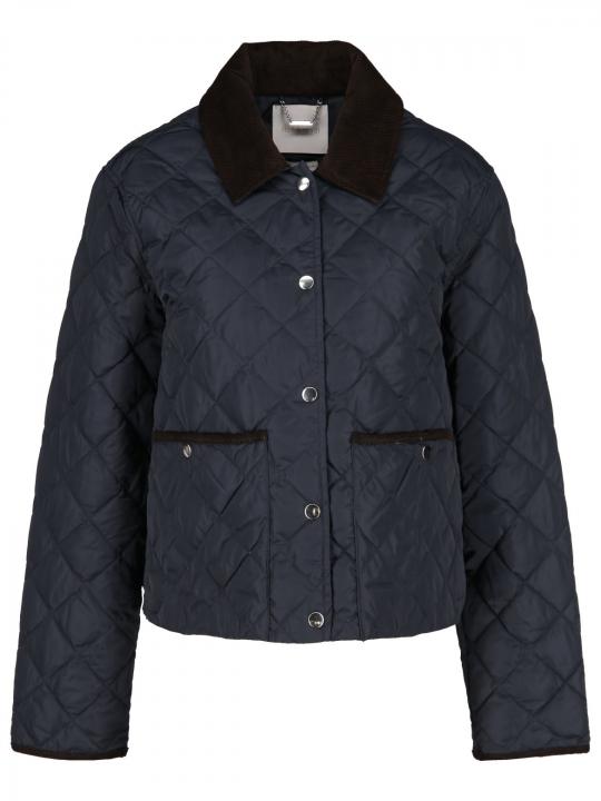 Rich & Royal - Steppjacke mit Cord-Kragen