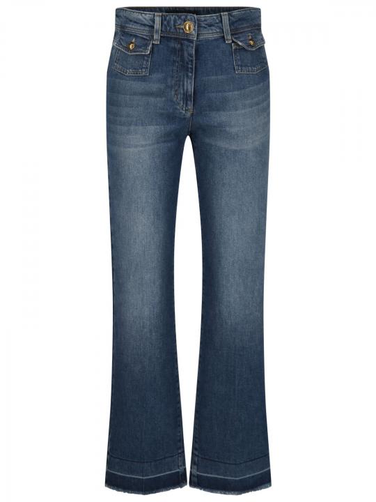 Luisa Cerano - Straight Leg Jeans mit Pattentaschen