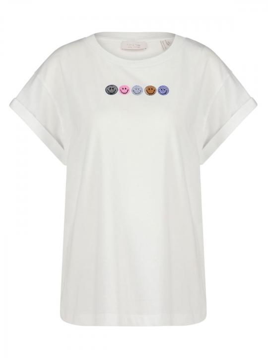 Rich & Royal - T-Shirt mit Smileys