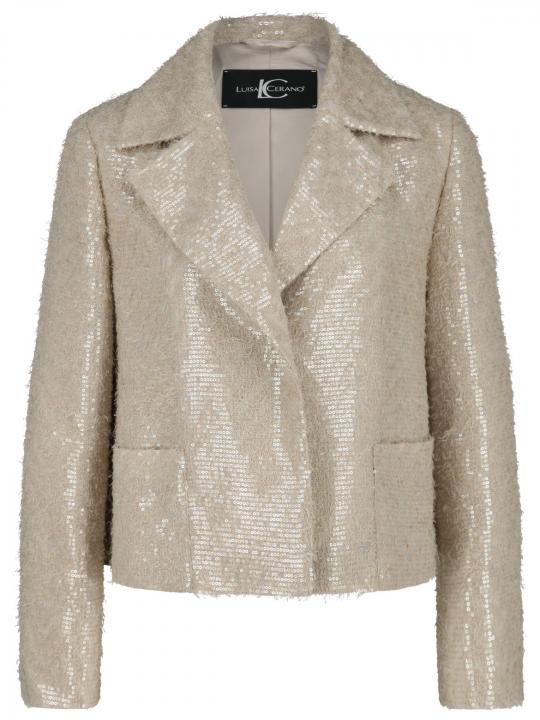 Luisa Cerano - Blazer mit Pailletten